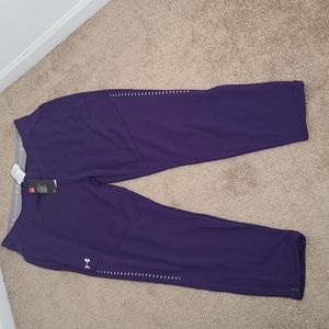 Under Armour loose fit purple pants